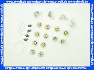 041370055 Hüppe Lauf- und Gleitrollensatz zu Einstiegstür weiß