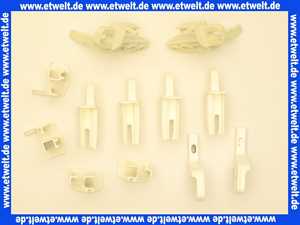 041389055 Hüppe Segmentleistenkappensatz weiss für Gleittür