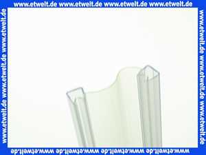 041503 Hüppe Dichtleiste senkr. zu 3000 Wannenaufsatz