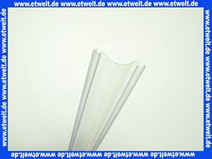 041542 Hüppe Dichtleiste senkrecht zwischen Festfeld und Tür zu Arena 3000 Runddusche 90 cm ESG 6 mm