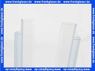 044524 Hüppe Ablauf-Profilsatz für Duschabtrennung
