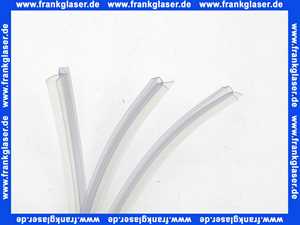 047419 Hüppe Ablaufprofil zu Echtglas Duschabtrennung je Satz