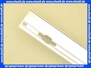 051000 Hüppe Wandleiste 1,90m lang verchromt