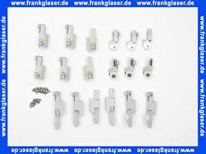 054.525.080 Hüppe Laufrollen- und Gleitersatz