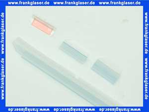 055156.034.321 Hüppe Ablaufprofilsatz links profil transparent Breite 915,5 mm