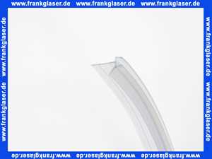 070055 HUEPPE Ablaufleiste gebogen, 6mm Glas