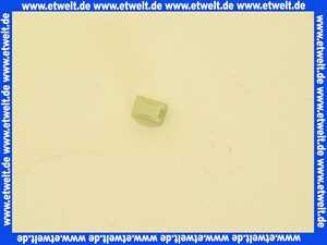 A 911196 NU Griffaufnahme für Ideal Standard Griffe mit rechteckiger Aufnahme, Innenmaße 5 x 9 mm, Außenmaße 10 x 7 und einer Einstecktiefe von 14 mm