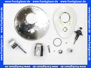 A5837AA Ideal Standard Fertigmontageset Bausatz 2 zu Connect Blue Badearmatur Oberfläche chrom