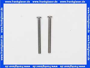 A961137AA Ideal Standard Kreuzschlitzschraube verchromt für Rosette (2 Stück)