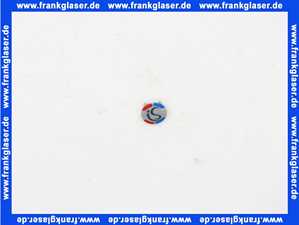 A963877NU Ideal Standard VERSCHLUSSKAPPE ROT/BLAU IS- LOGO