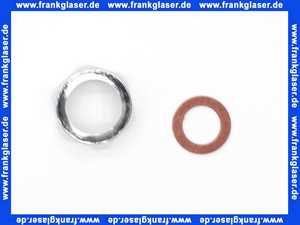 B964837AA Ideal Standard Überwurfmutter mit Fieberdichtung 1/2 Zoll x 16mm verchromt