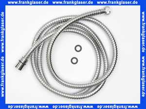 Brauseschlauch 2 Meter lang Ideal Standard Metallschlauch Duschschlauch zu Handbrause 1/2 Zoll x 2000mm H1933AA