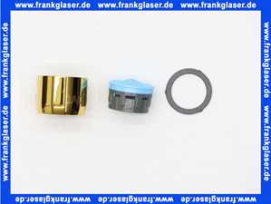 H960114A4 Ideal Standard Luftsprudler komplett mit goldener Hülse 22 x 1mm