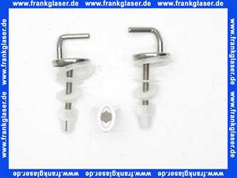 K700701 Ideal Standard WC-Sitz Isabella mit Deckel in Weiß komplett mit Edelstahlscharnieren und Puffern