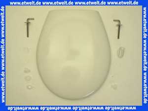 K705401 Ideal Standard San Remo WC-Sitz 48cm mit Fastfix und Puffern in weiss