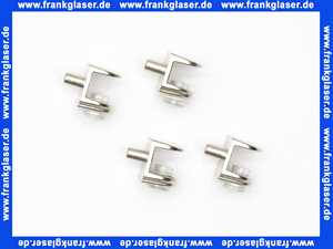 T00051467 Ideal Standard Simply U Glasablagenhalter Bodenträger 4 Stück