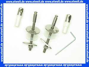 T2104BJ Ideal Standard Befestigungssatz zu IMAGINE/SMALL + WC-Sitz Chrom