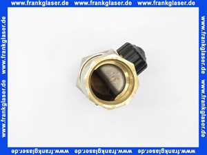 Heimeier Thermostat-Ventilunterteil Standard, Durchgang, DN 32, vernickelt 2202-05.000