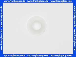 Isolierbuchse PA Polyamid (Nylon) Bohrdurchmesser 8,2, Bund Durchmesser 18,0, Bundhöhe 1,0, Gesamthöhe 5,0, Schaftdurchmesser 10,4 mm, Farbe natur