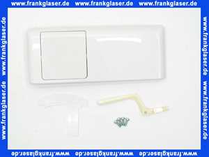 102000000003 Jomo Betätigungsplatte Drückerplatte Abdeckplatte WEK Top 6 weiss zu UP Spülkasten