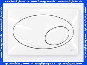 16727070000100 Jomo Betätigungsplatte Classic zu Unterputzspülkasten SLK weiß mit 2-Mengen Spülung (Nachfolgeartikel)