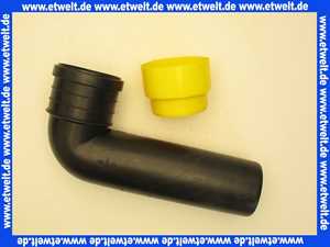 1712011000000 Jomo PE-Ablaufbogen DN 80/80