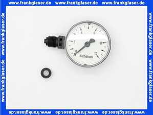 Judo Ersatzteil Manometer G 1/4'' 0-10 bar Anschluss 9 Uhr 2100002