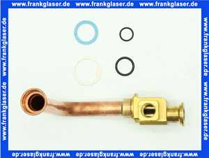 7099570 Junkers Rohr-Rücklauf-Pumpe-Wärmetauscher für BK 13 W/WK-..