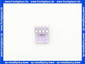 Junkers 7747023966 Anschlussklemme 4-pol viol. SH I Mischer