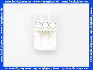 7747023981 Junkers Anschlussklemme steckbar 3-pol weiß für IGM, KBR...-3 A.., BK16