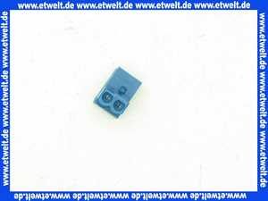 7747027014 Junkers Anschlussklemme steckbar 2-pol blau, für IGM, BK 13, BK 15