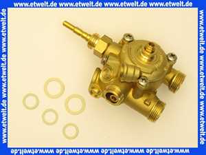 87070025780 Junkers Wasserarmatur Messing für WR 350-1K../-1K/-3