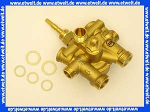 87070025780 Junkers Wasserarmatur Messing für WR 350-1K../-1K/-3