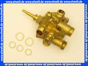 87070025780 Junkers Wasserarmatur Messing für WR 350-1K../-1K/-3