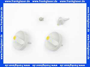 87120001040 Junkers Drehgriffe Knöpfe Einstellknöpfe hellgrau