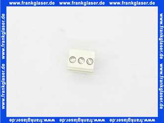 Junkers 8718585568 Anschlussklemme 3-pol BUS weiß