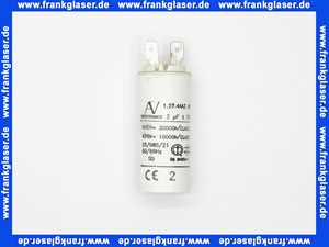 87387029220 Junkers Kondensator 2.0uF 470VAC für HP 270-2 E..