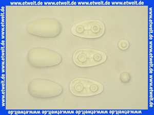 K798001 Ideal Standard Gummipuffer zu WC Sitz und Deckel für (Toilettenbrille) Serie Celia