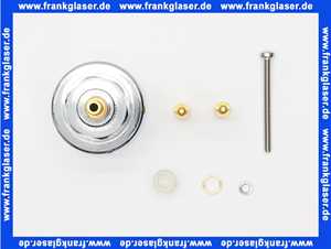 00028-C Kaja Verlängerungssatz für UP-Termostat ohne Absperrung in chrom