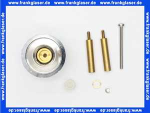 00028-C Kaja Verlängerungssatz für UP-Termostat ohne Absperrung in chrom