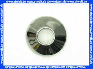 00069-C Kaja Schraubrosette 3/4 hoch in chrom