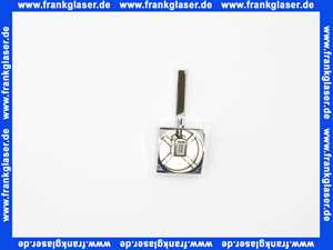 00160-C Kaja AQUADRAT Kubus-Stifthebel für EH-Mischerin chrom