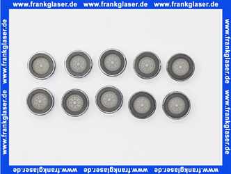 13901-C Kaja Luftsprudler M24x1,10er-Pack, in chrom