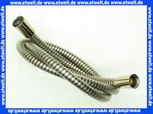 28110-EM Kaja Metalleffekt-Flexschlauch mit Konus125 cm x 1/2 x 1/2 , in edelmessing