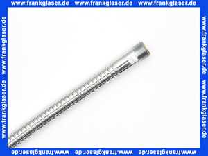 28116-C Kaja Metallschlauch Brauseschlauch für Wannenrandarmatur (M15x1) x G1/2 x 200cm