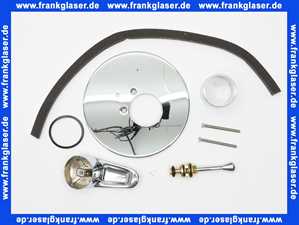 33452C Kaja mix Fertigmontageset für EH-UP-Wannenbatterie verchromt mit Umsteller