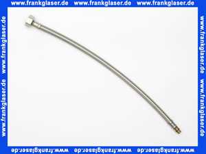 45519 Kaja Nirosta Druckschlauch für Einhebel Wannenrandarmatur M10x1 1/2Zoll 400mm