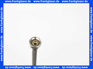 45519 Kaja Nirosta Druckschlauch für Einhebel Wannenrandarmatur M10x1 1/2Zoll 400mm