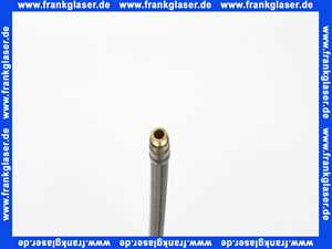 45519 Kaja Nirosta Druckschlauch für Einhebel Wannenrandarmatur M10x1 1/2Zoll 400mm