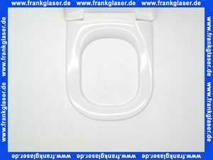 572140 Keramag WC-Sitz Renova Plan, mit Deckel bis 07/09 Scharniere Edelstahl, weiss